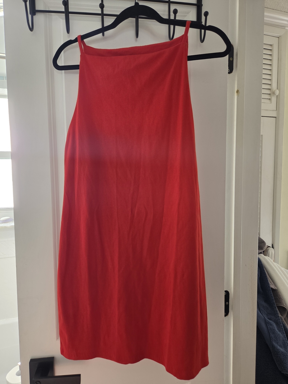 a new day Target Red Boat Neck Dress Size M